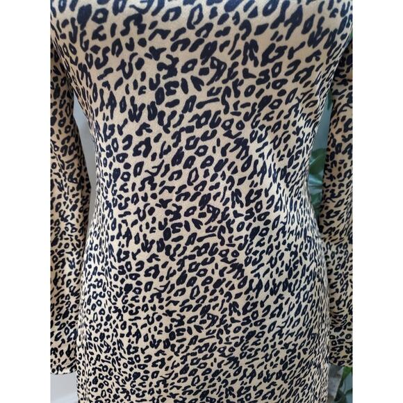 Asos Women's Brown Polyester Round Neck Long Sleeve Long Maxi Dress Zero Size - Picture 3 of 11